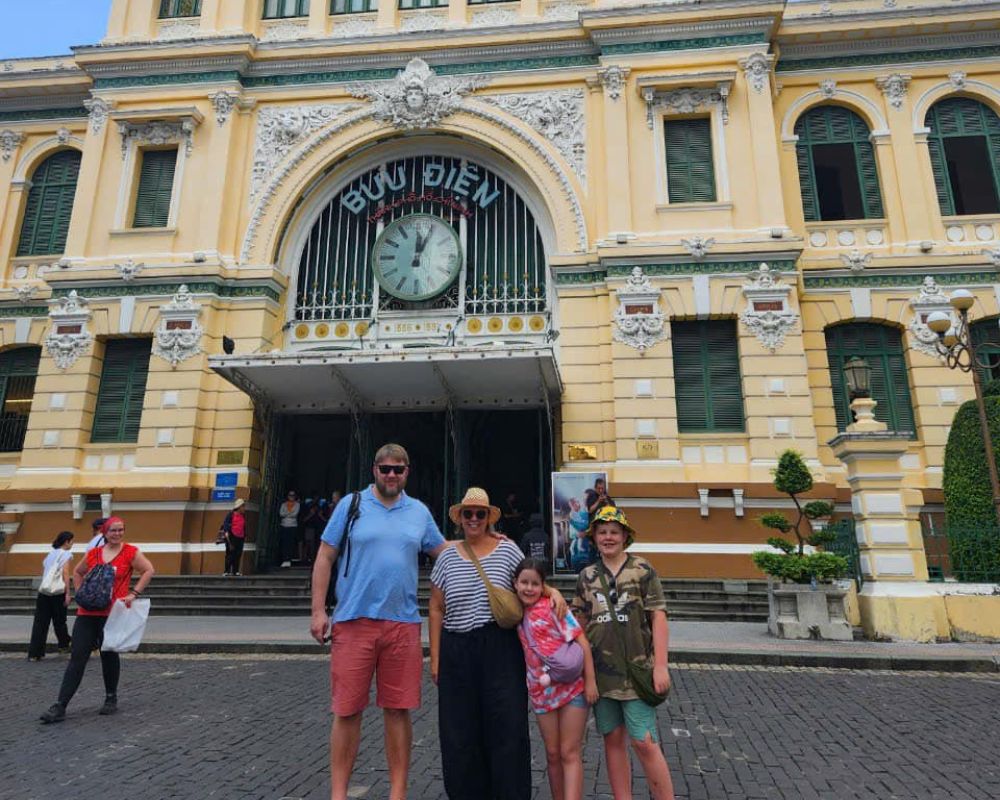 Check in at Central Post Office