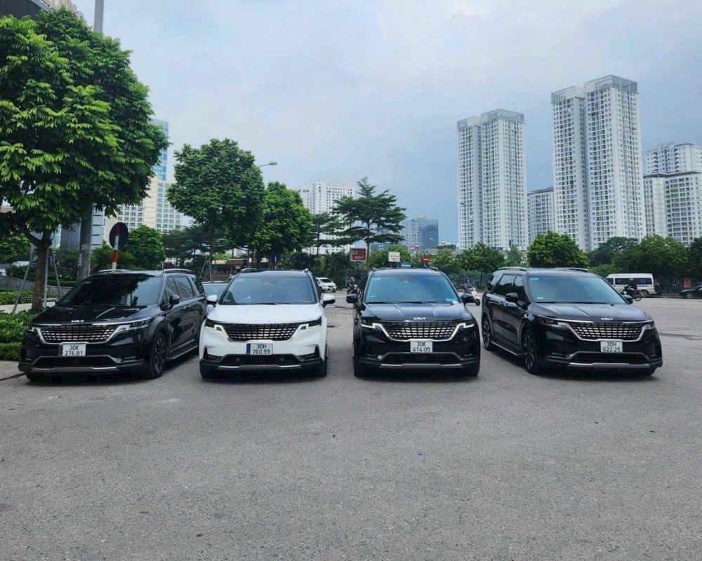 Our fleet car in Hanoi
