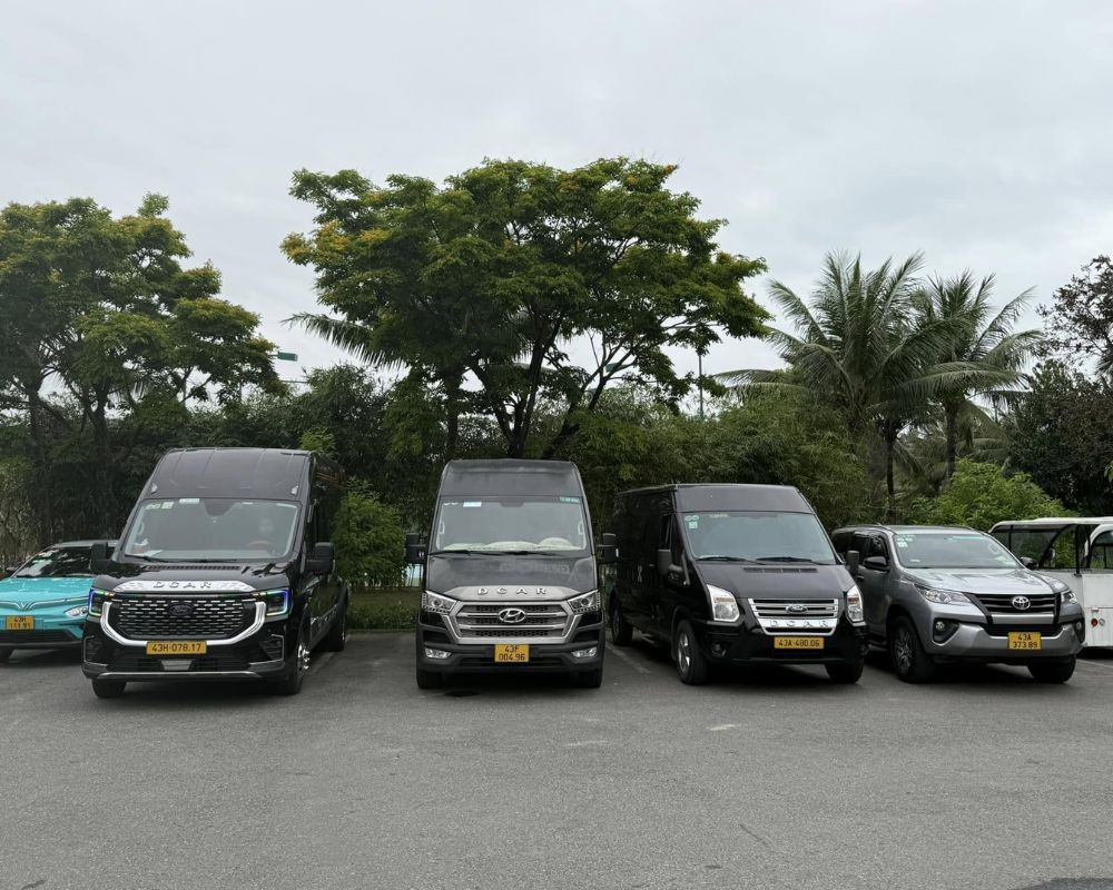 Our fleet car in danang vietnam