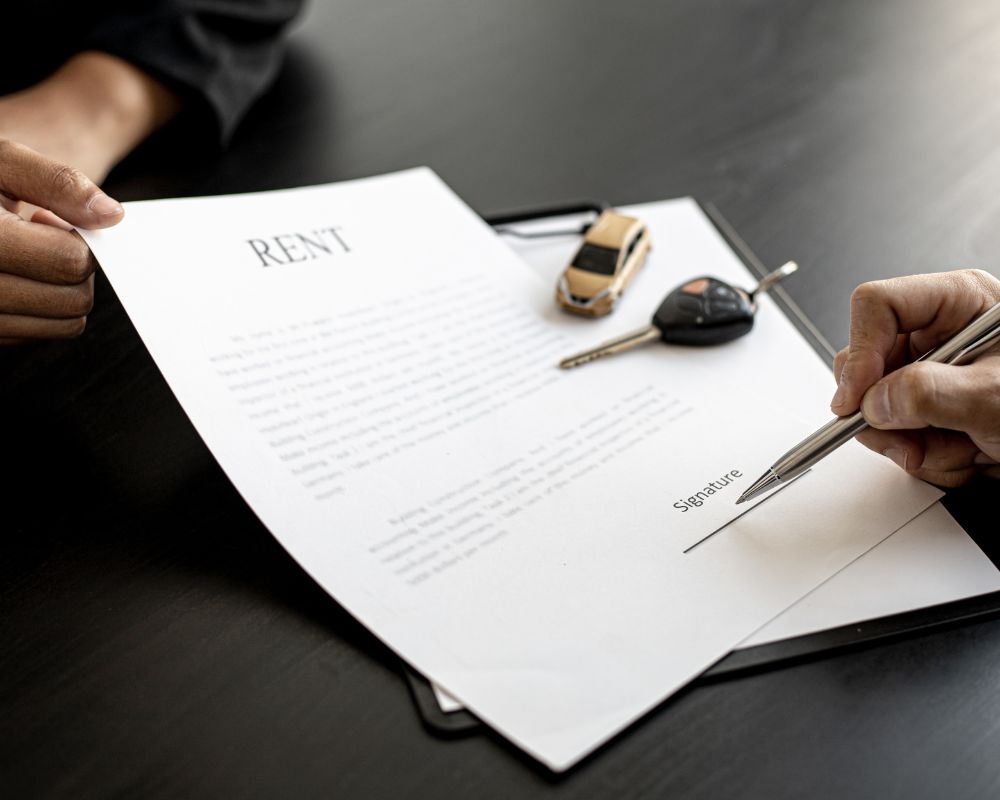 Read the rental agreement carefully before renting a car