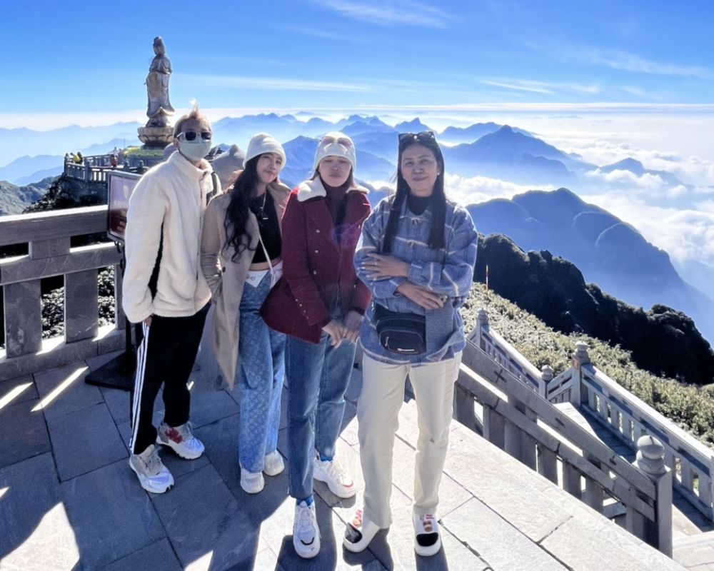Top view at Sapa