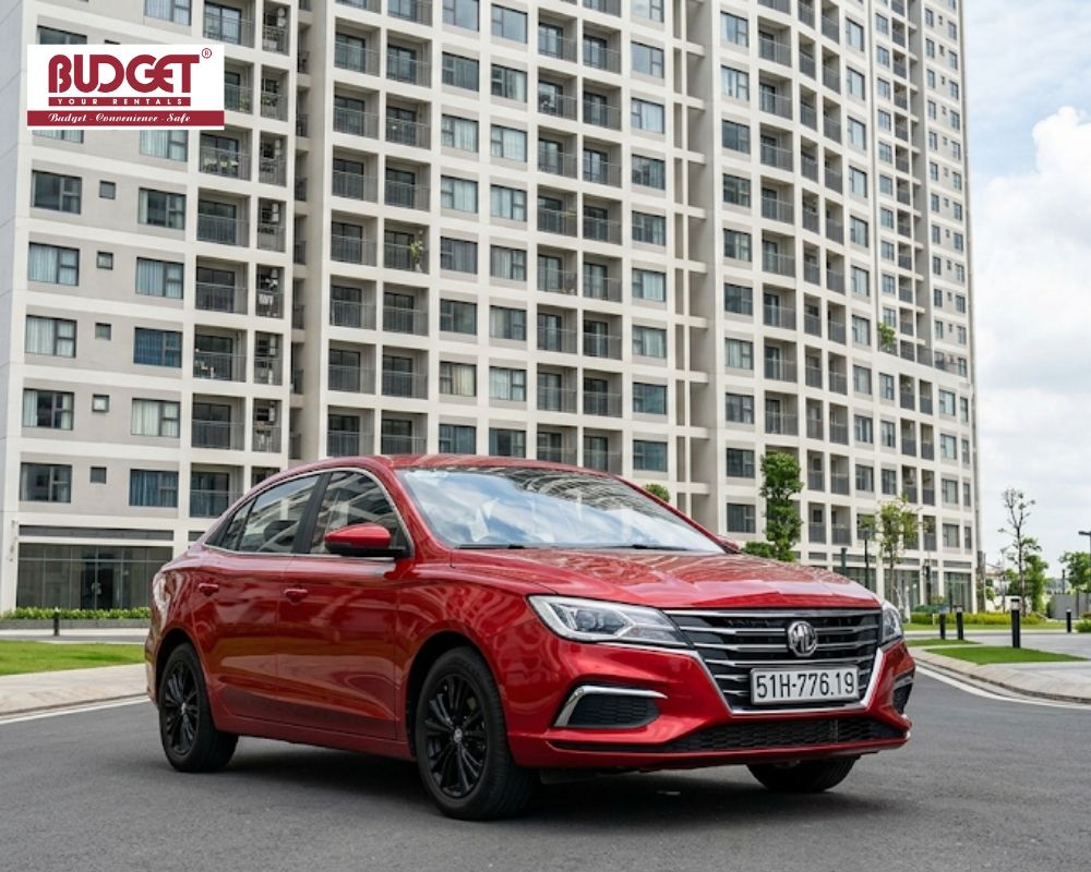 Red-4-seat-MG-sedan-ready-for-flexible-business-and-leisure-itineraries-in-Vietnam