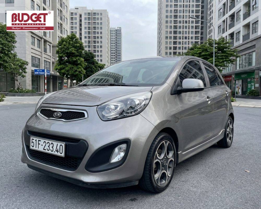 Silver-compact-4-seat-Kia-Morning-hatchback