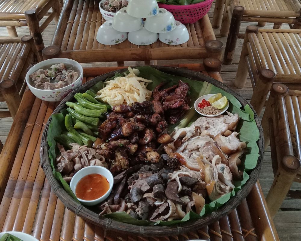 Cuisine at Pu Luong