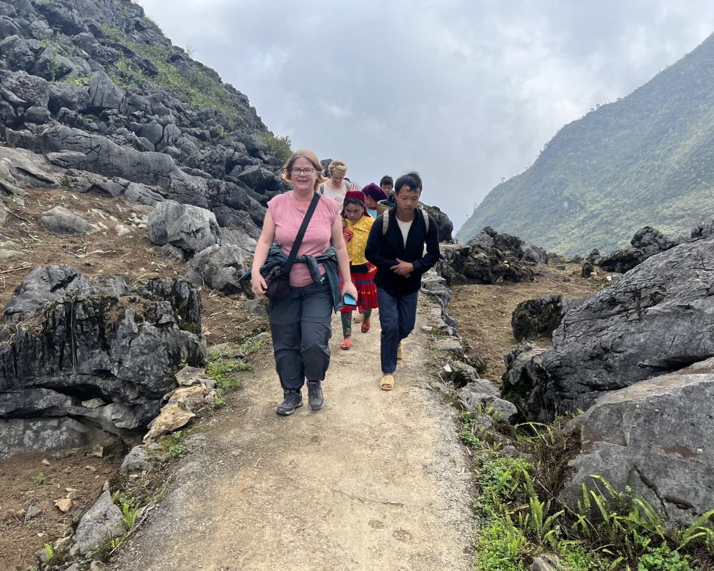 Trekking at Hoang Su Phi