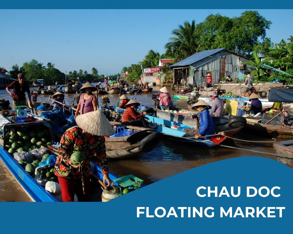 Chau Doc floating market