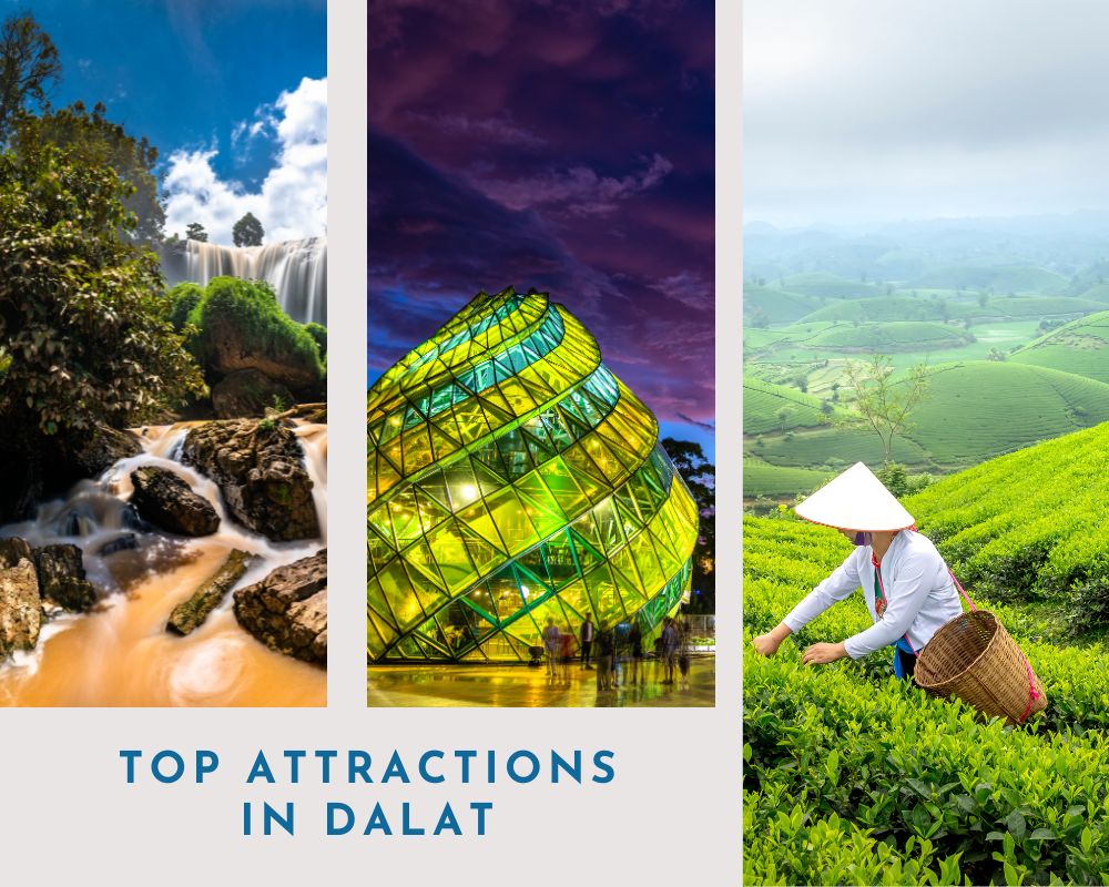 Top attractions in dalat