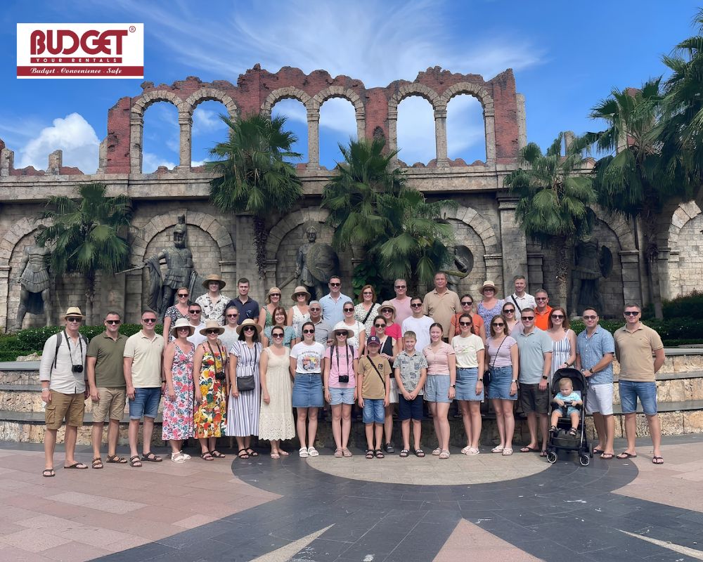 Our-large-group-of-international-tourists-took-a-picture-together-at-Sunset-Town