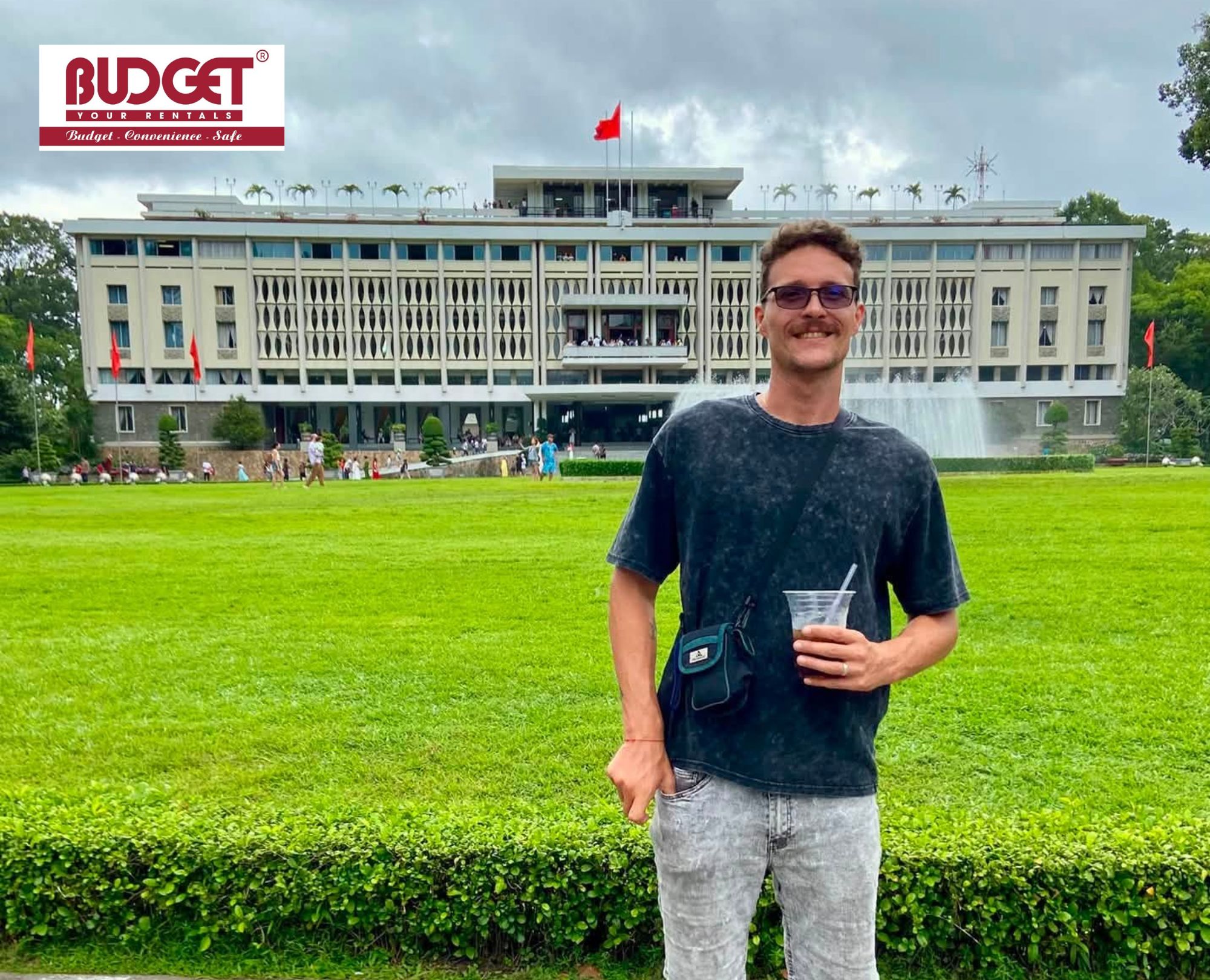 Visitor-enjoying-a-sunny-day-at-Independence-Palace-Ho-Chi-Minh-City