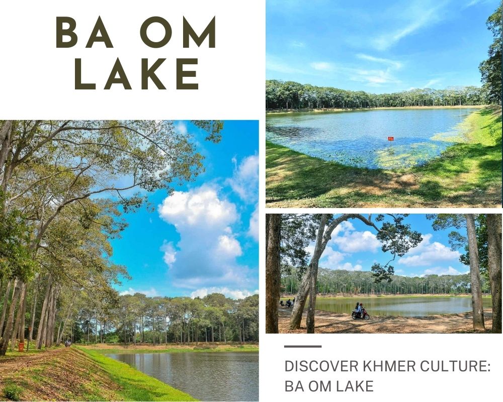 Ba Om Lake in Tra Vinh