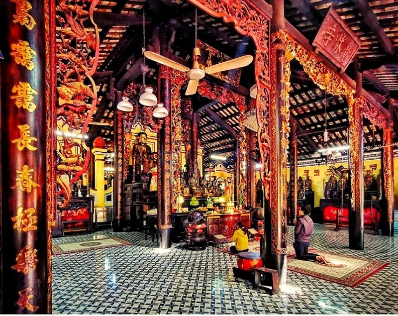 The Main Hall of Giac Lam Old Pagoda