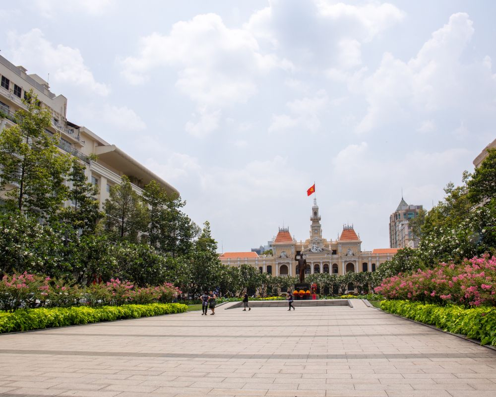 Nguyen Hue walking street in HCM