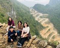 Cao Bang is home to the beautiful Na Tenh Pass, which has 20 breathtaking bends.