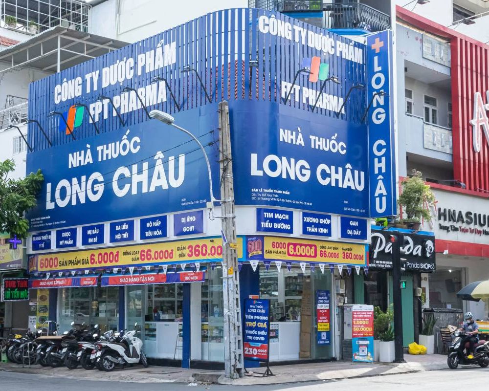 Long Chau Pharmacy is one of the largest and most retail pharmacy chains in Vietnam