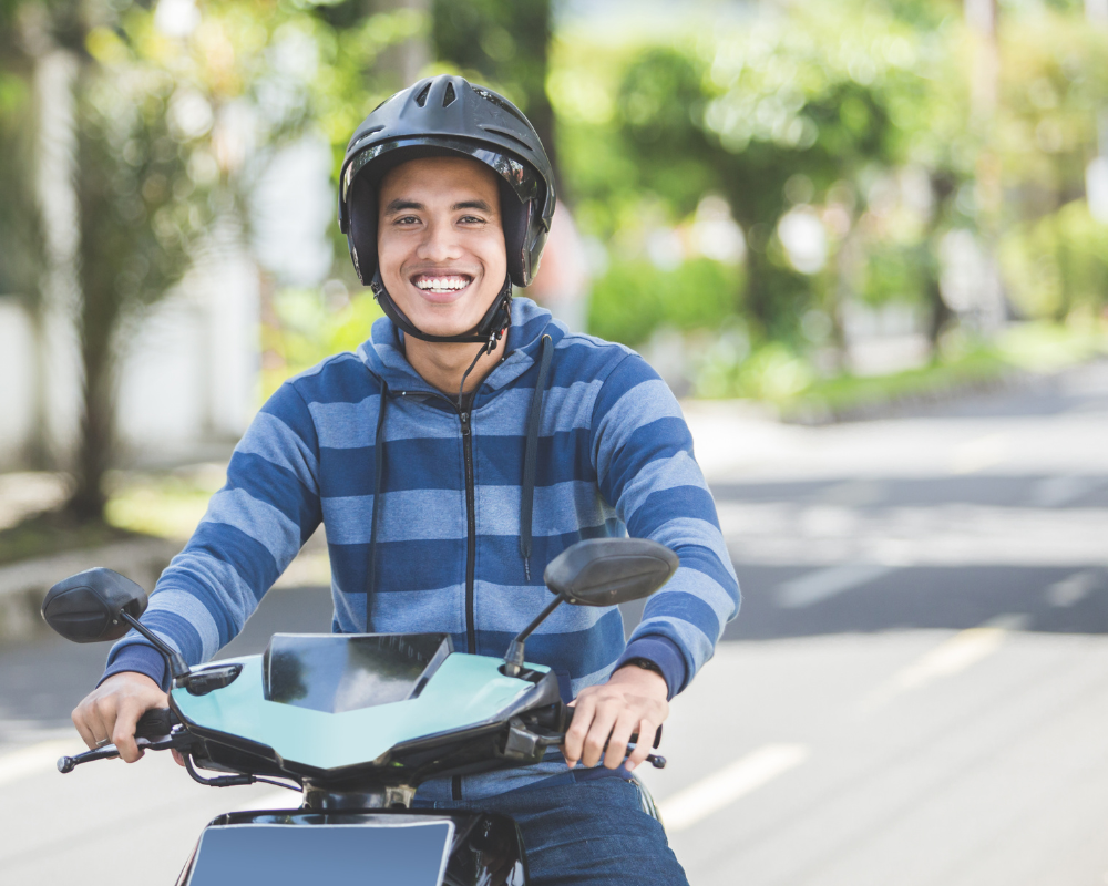 Traveling Ho Chi Minh city to Cantho by motorcycle