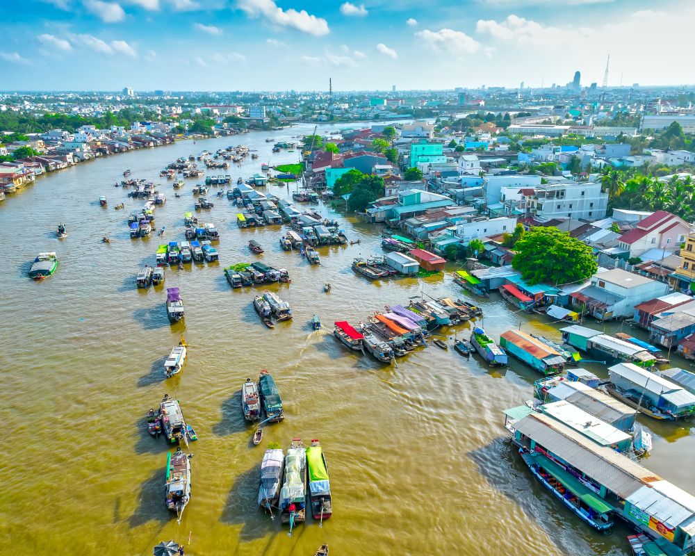 View Cai Rang Floating Market