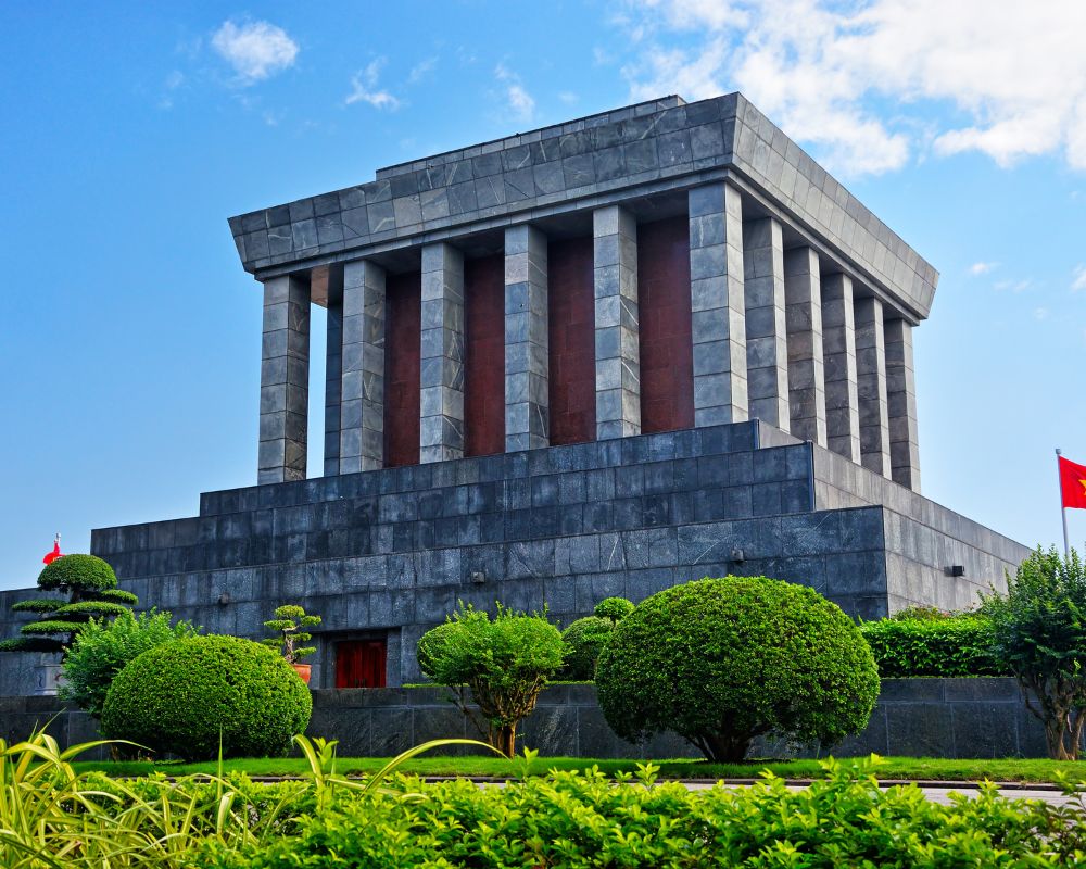 Ho Chi Minh Mausoleum in Hanoi