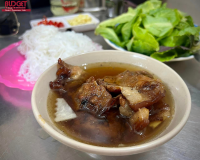 Vietnam Traditional Fish Cake Noodle Soup