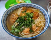 Vietnam Traditional Fish Cake Noodle Soup