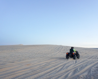 Visit Bau Trang White Sand Dunes in Mui Ne Vietnam