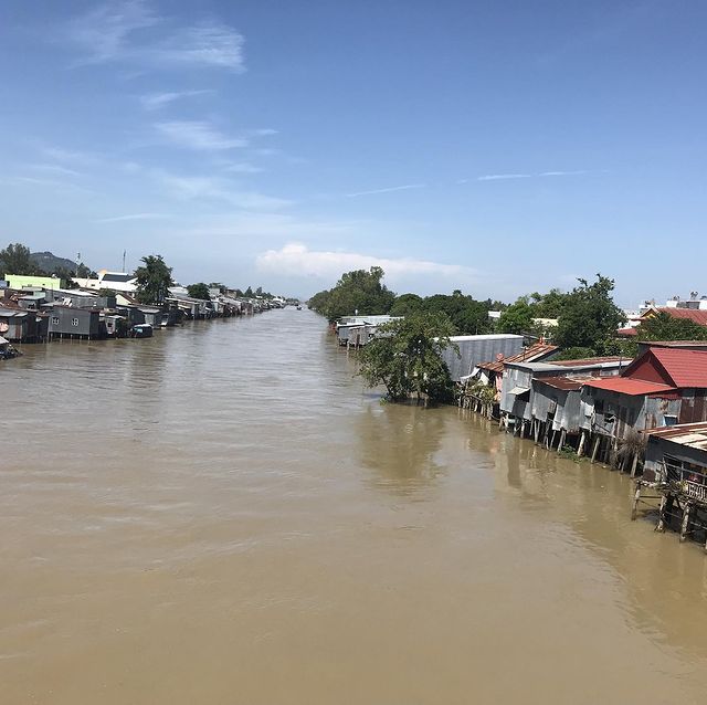 The actual length of the Vinh Te Canal