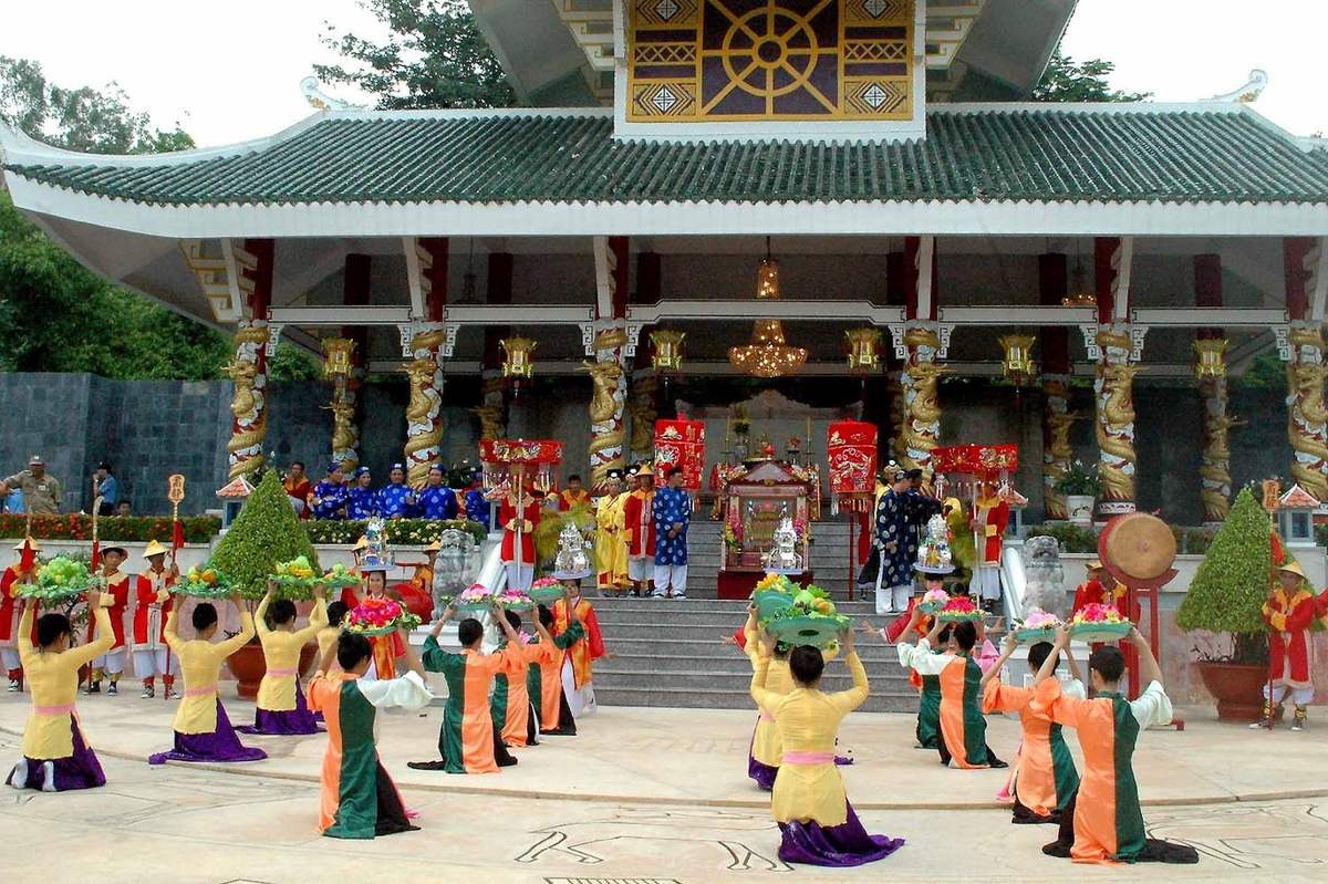 The Festival at Ba Chua Xu Temple in Chau Doc 