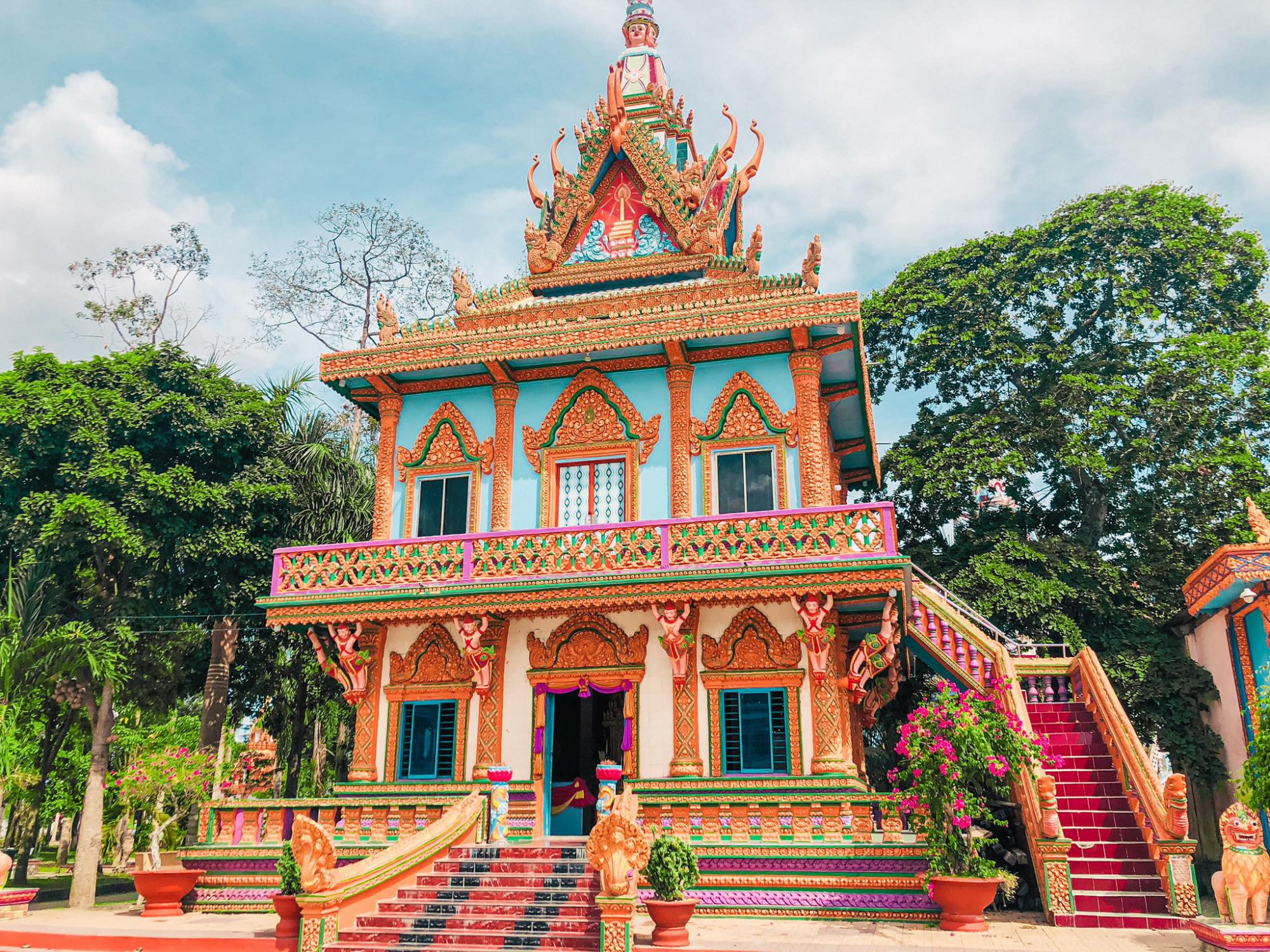 Chen Kieu Pagoda in Soc Trang