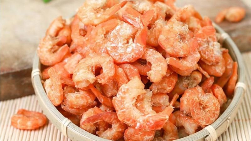 Dried Shrimp - One of the specialty foods of Dam Doi District