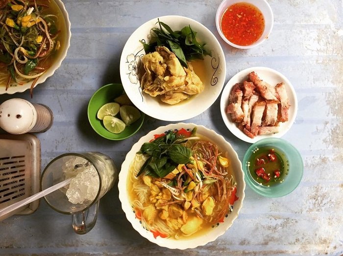 Fish Noodle in Chau Doc