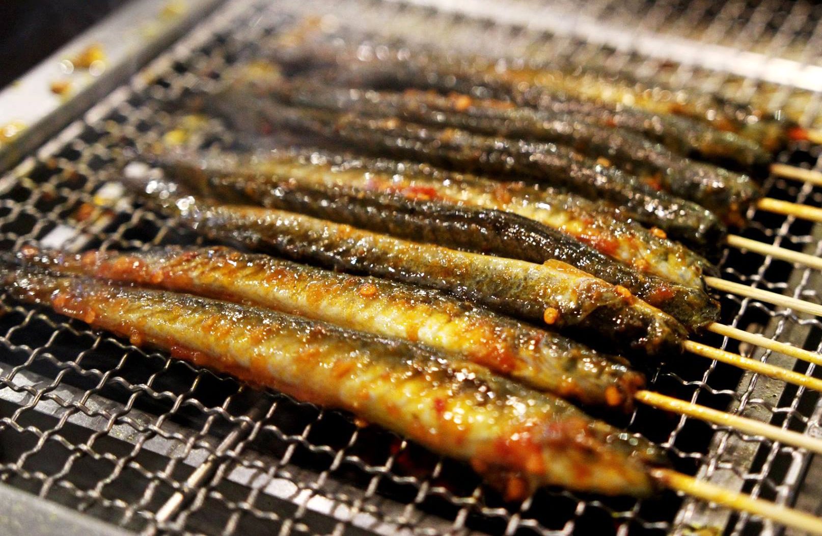 Grilled Chili Salt Snakehead Fish