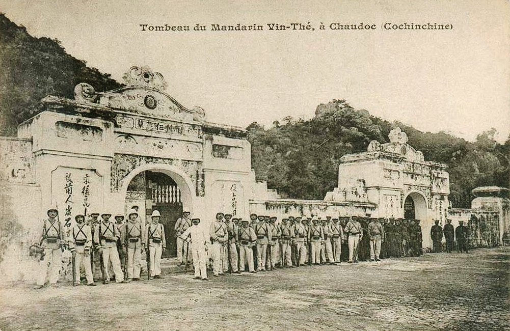 Photo of the ancient Tomb of Thoai Ngoc Hau