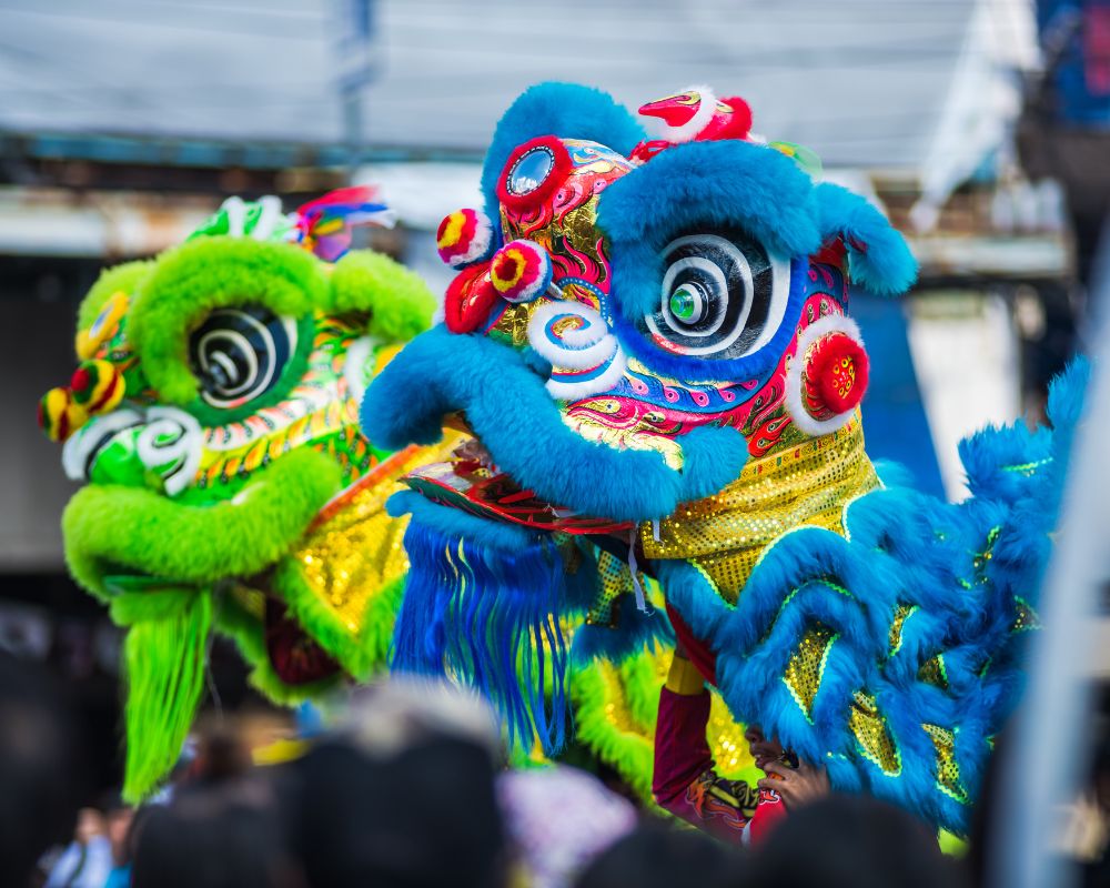 Lion dance