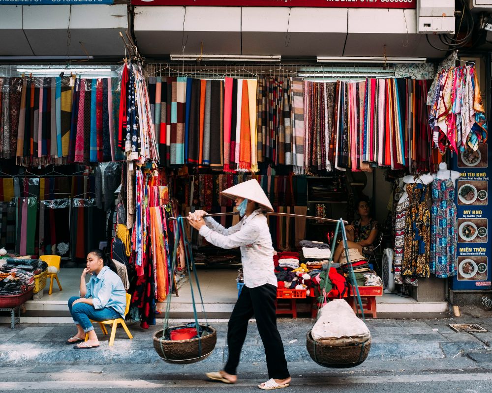 Silk Street Hanoi Vietnam