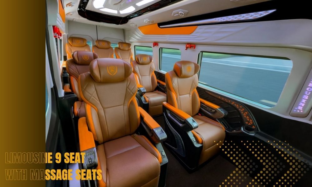 Interior-of-Limousine-9-Seat-with-Massage-Seats